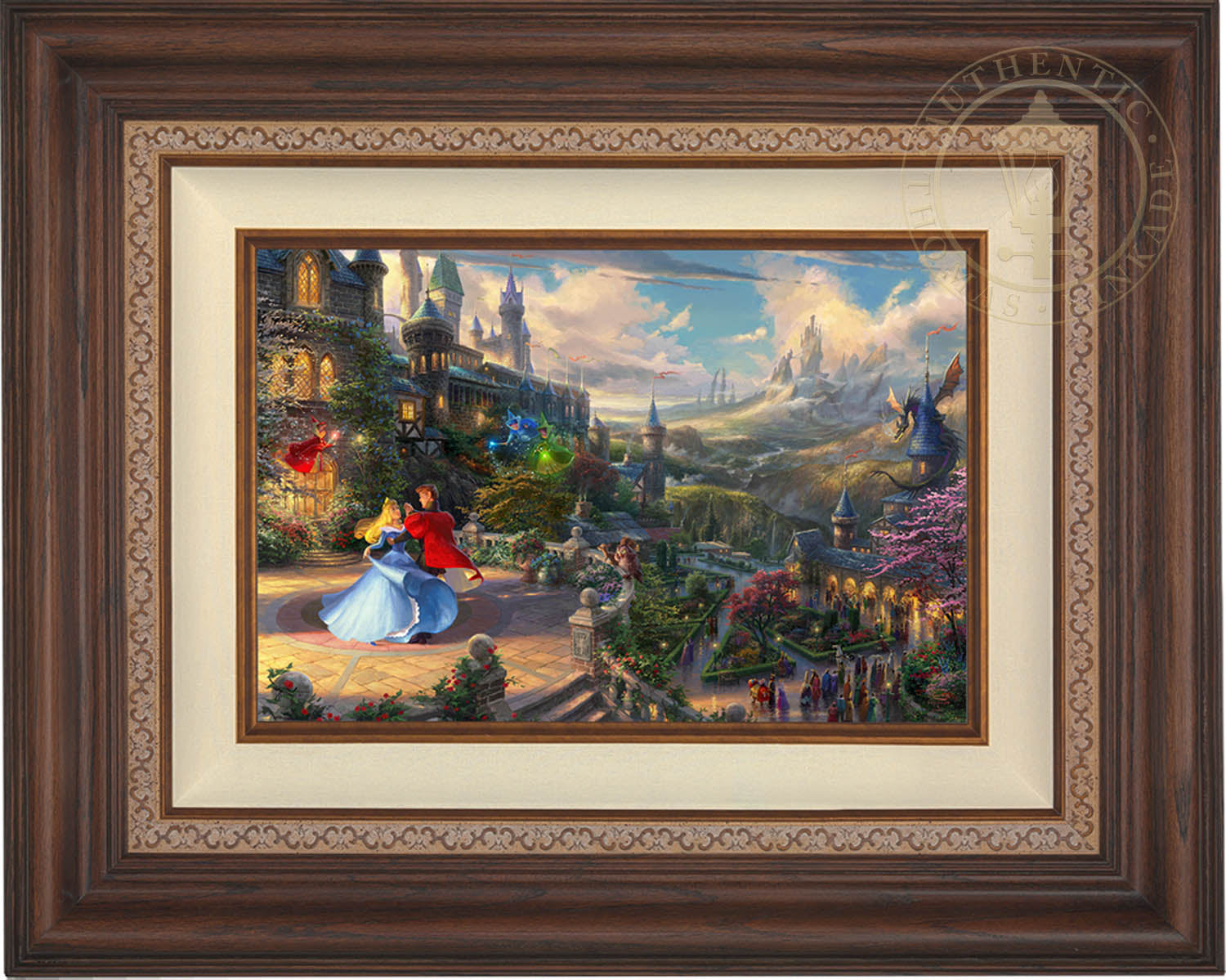 Sleeping Beautyディズニーアート Amazon.com: Sleeping Beauty (Disney Dreams VIII) Thomas Kinkade 18