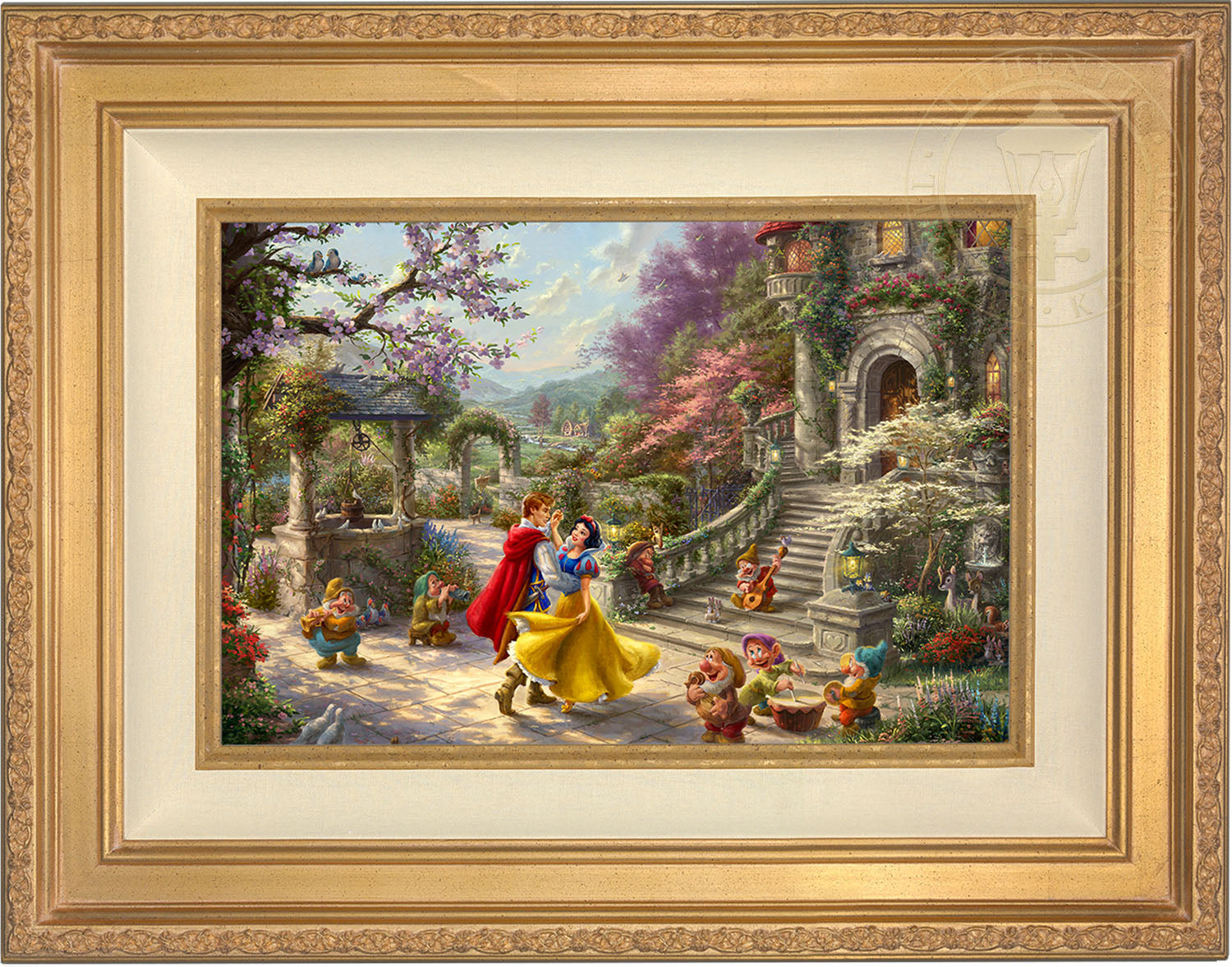 Disney Snow White Dancing in the Sunlight - Limited Edition Canvas