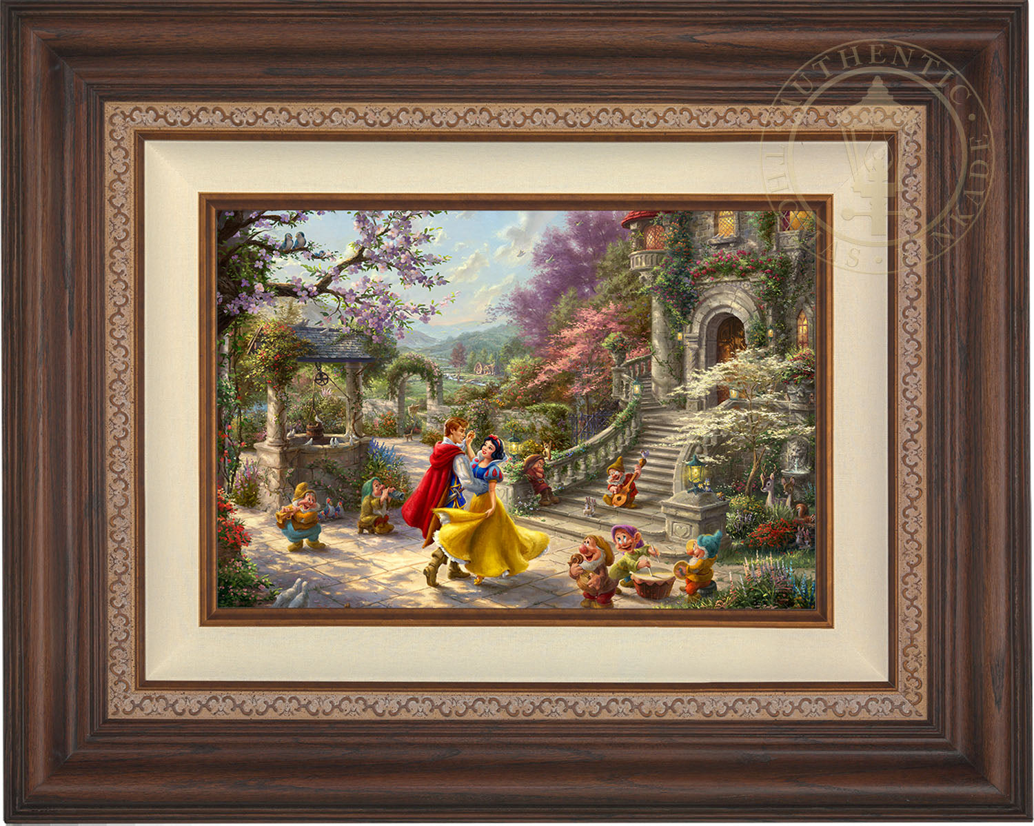 Disney Snow White Dancing in the Sunlight - Limited Edition Canvas