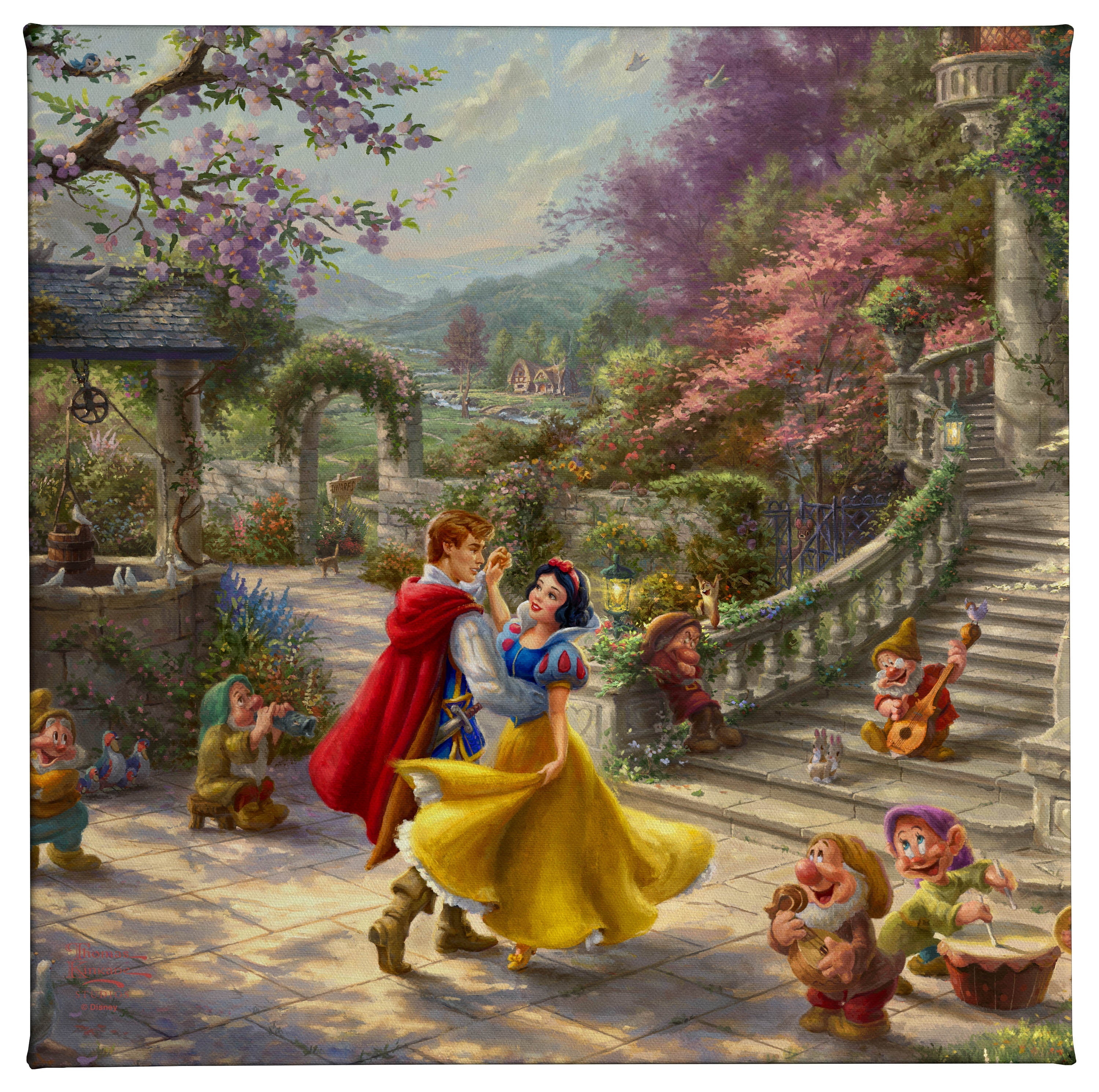 Disney Princess Gallery Wrapped Canvas - Ready-To-Hang Fairytale