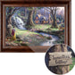 Disney Snow White Discovers the Cottage - Personalized Canvas | Thomas Kinkade Studios® Online Store