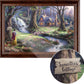 Disney Snow White Discovers the Cottage - Personalized Canvas | Thomas Kinkade Studios® Online Store