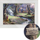 Disney Snow White Discovers the Cottage - Personalized Canvas | Thomas Kinkade Studios® Online Store