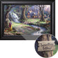 Disney Snow White Discovers the Cottage - Personalized Canvas | Thomas Kinkade Studios® Online Store